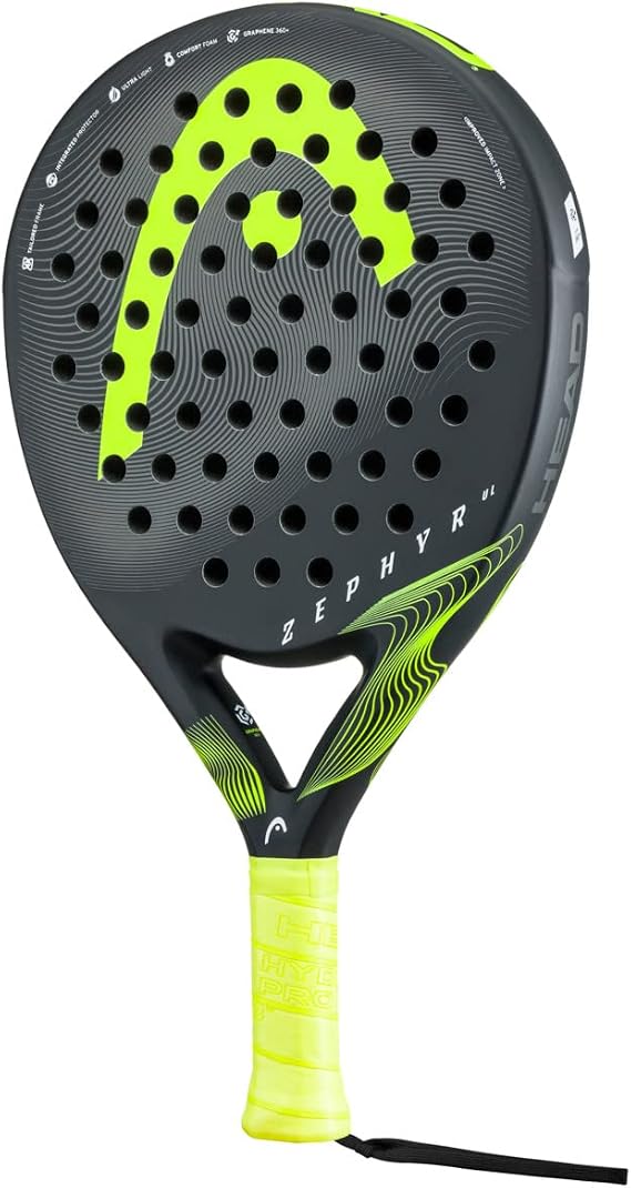 HEAD Graphene 360 Zephyr Padel/Pop Tennis Paddle Series (Zephyr,Pro, UL)