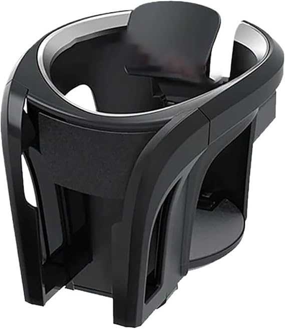 Car Cup Holder Mount for Volvo C30 2006-2012, Multifunction Auto Vent Clip 2-in-1 Adjustable Stand for Water Bottles, Easy Installation & Portable Vehicle Accessory,Black