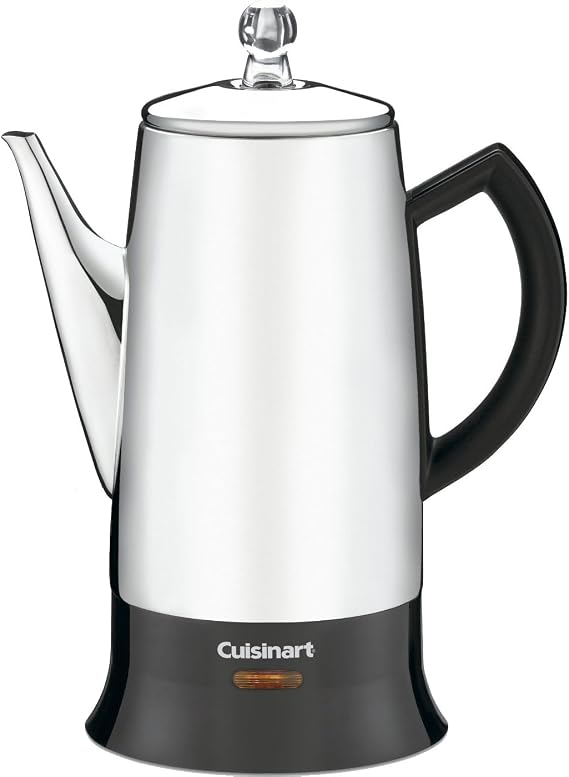 Cuisinart PRC-12 Classic 12-Cup Percolator, Stainless Steel