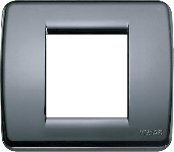 VIMAR 17098.15 Rondo Plate, 1-2 Module, Graphite Grey