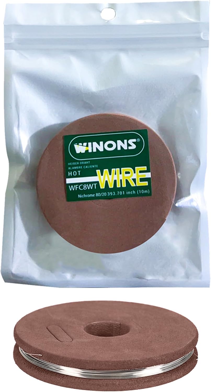 WINONS Replacement Foam Cutting Hot Wire φ0.35  393 Inch 10m for All Kinds of Foam Cutters, Including WINONS WFC0008 and WFC0003 Models