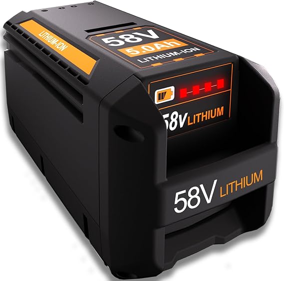 58V 5.0Ah Battery Replace for Echo 58V Battery CBP-58V40 Compatible with Echo 58V Power Tools Lithium-ion Battery (NOT for Echo Lawn Mower)