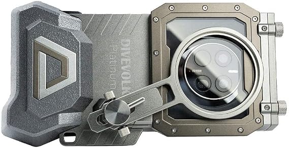 DiveVolk SeaTouch 4 Max Underwater Smartphone Housing - Platinum