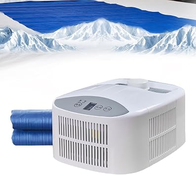 Bed Cooling System Water Cooling Pad for Bed - 2 Gear Adjustment, 1-9 Hour Timing, Summer Mattress Cooling - Single or Double Mattress Cooler