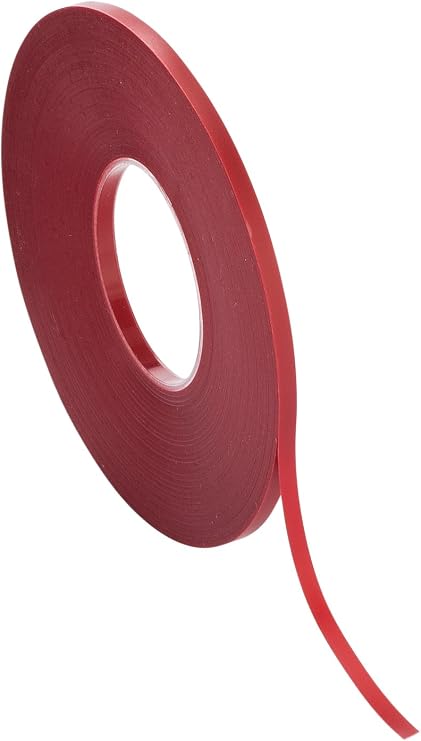 Chartpak Graphic Art Tape, 3/32 W x 648 L Inches, Red Gloss, 1 Roll (BG9302)
