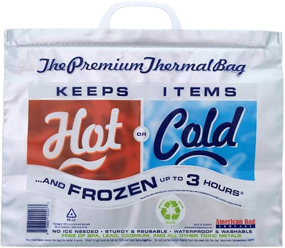 Hot Cold Bag 107 Lunch Size Insulated Thermal Cooler