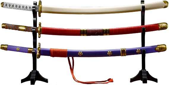 One Piece Roronoa Zoro 3 Sword Proplica Set