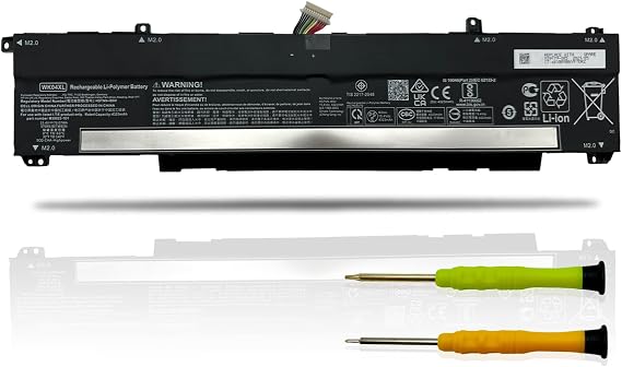 WK04XL 70.07Wh Laptop Battery Replacement for HP Victus 16-D 16-D0000NC 16-D0001UR 16-D0002NA 16-D0004NL 16-E 16-E0005UA 16-E0029UR 16-E0194NW HSTNN-IB9V HSTNN-OB2C HSTNN-WB0B 15.4V