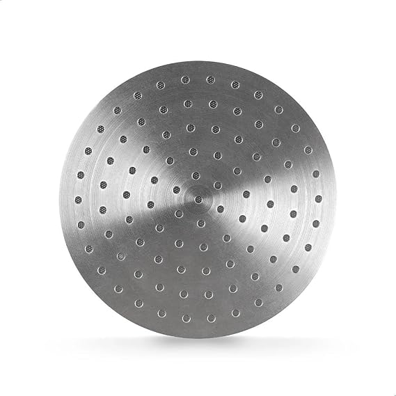 watchget 53mm Espresso Puck Screen 0.8mm Thickness Stainless Steel Coffee Filter Reusable Espresso Filter for 54mm Portafilter Professional Baristas Accessories