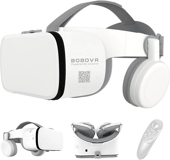 3D Virtual Reality Headset, VR Headset Glasses Viewer for Adult & Kids VR Goggles for iPhone 16 15 14 13 12 Pro Max Plus Samsung Galaxy S24 S23 S22 Edge Cellphones