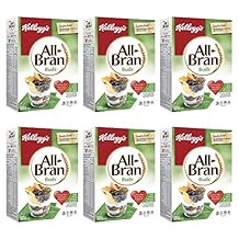Kellogg's All Bran Buds Cereal 500g/17.6oz, 6-Pack (Imported from Canada)