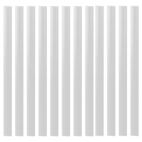 12PACK 304 Stainless Steel Strips, 12" x 1" x 0.022" Inch Stainless Steel Sheet 0.6MM Stainless Steel Shim Plates Metal Sheets for Kitchen DIY Craft Making