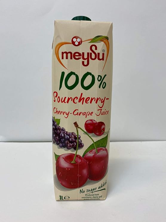 Meysu%100 Vişne-Kiraz Üzüm Suyu 1 Litre