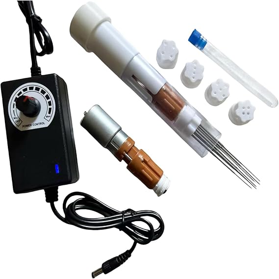 Electric Needle Felting Machine, Felting Needles Pen, Handheld For Quick Felting,W/7 Needles and 5 Replacement Heads, Adjustable Speed, for Wool Felt Craft, DIY Wool Painting