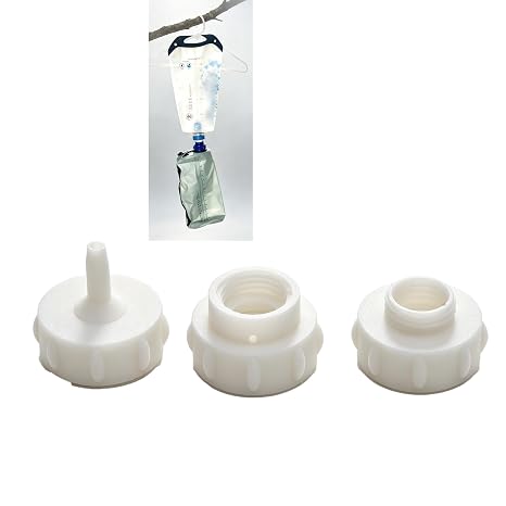 Adapter Kit Compatible with Sawyer BeFree to HydraPak Seeker 1-6L