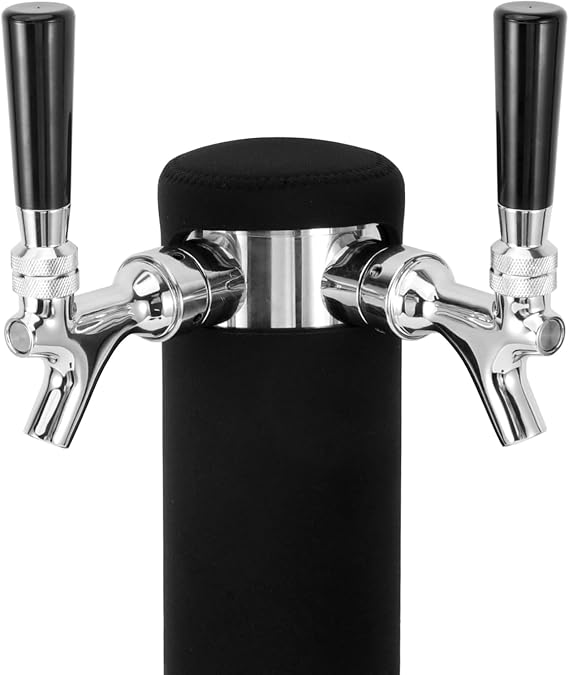 Beer Tower Cooler Insulator for 3" Diameter Dual Tap Beer Tower