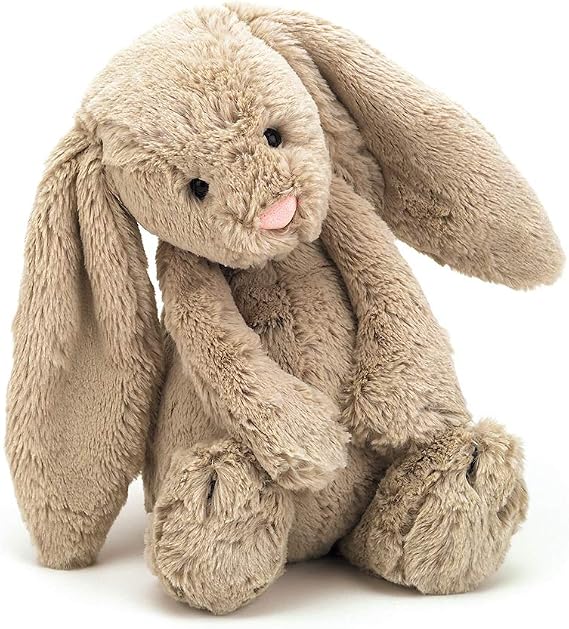 Bashful Medium Beige Bunny 12" by Jellycat