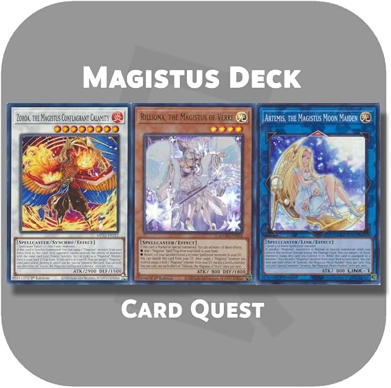 Complete Custom Deck for Yu-Gi-Oh! - Magistus Deck