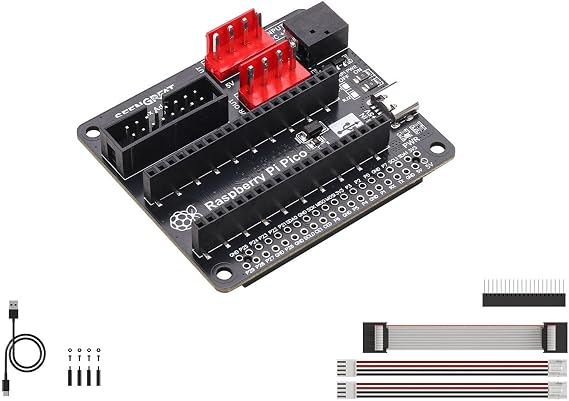 HUB75 LED Matrix Adapter Board for Raspberry Pi/Pico, Dual Power Input