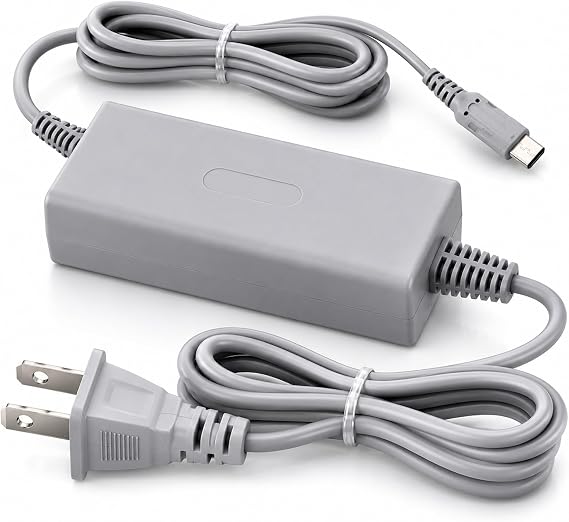 Charger for Wii U Gamepad,AC Adapter Power Supply Cord Replacement Cable