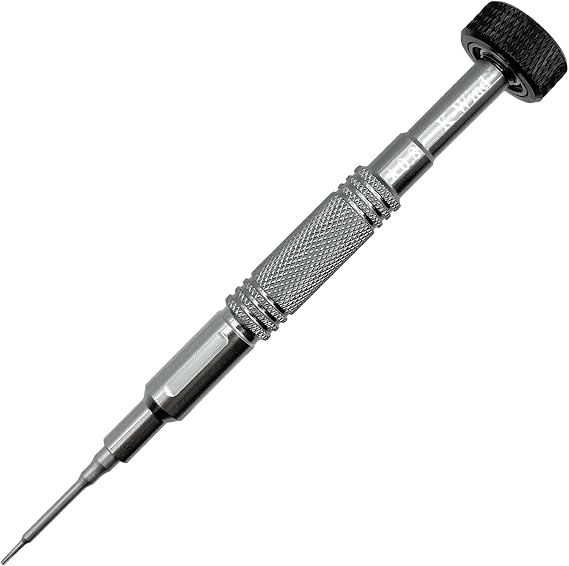 Precision Pentalobe Screwdriver P2 Compatible with iPhone, Star-Shape 0.8mm Screwdriver, Magnetic, Rotation Cap, S2 Steel Tip, Aluminum Alloy