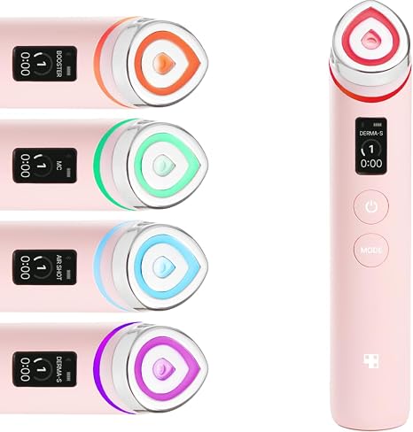 medicube Booster Pro 6-in-1 Real Glass Glow Beauty Massager Pink