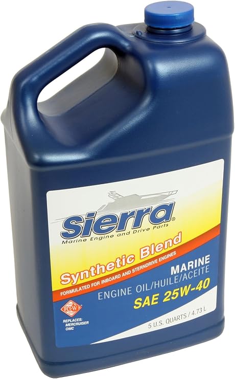 25W-40 FC-W Synthetic Blend Oil, 5Qt.