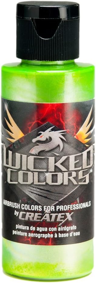 Createx Wicked Pearl Lime Green 2 Ounce