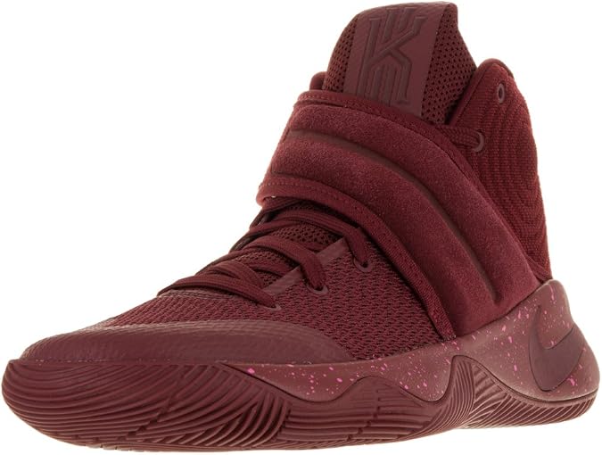 Nike Mens Kyrie 2 Bright Crimson/Atomic Orange-Black Fabric