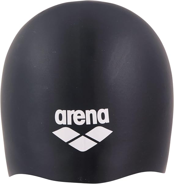 Arena Unisex Long Hair Silicone Swim Cap Comfortable Soft High Elasticity Bathing Cap Womens Mens Everyday Use and Training