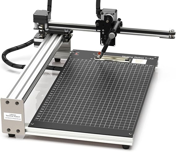 iDraw 2026 Upgrade Handwriting/Drawing Robot kit, xy Plotter Pen Plotter, A4 workspace, Faster Writing Speed, Open Source, Ideal for Handwriting to Write Letters/Holiday Cards, Paint, Learn Program