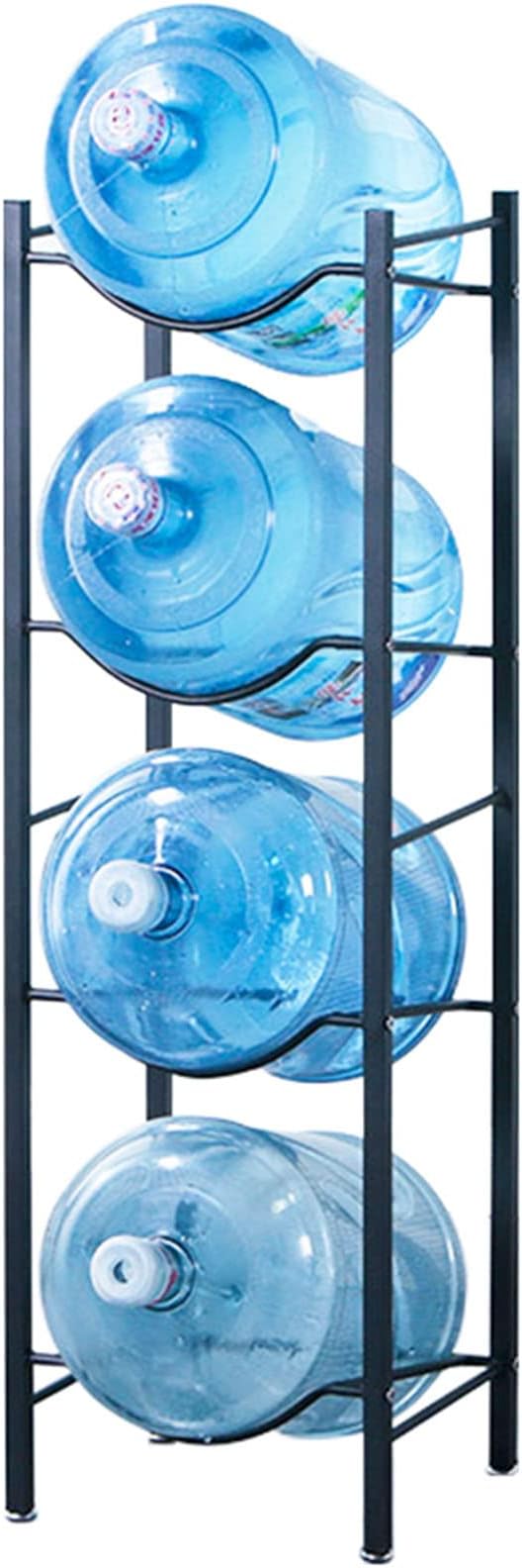 5 Gallon Water Jug Holder Water Bottle Storage Rack, Water Container Stand Shelf, Heavy Duty Dispenser Organizer Water Bottle Buddy Display Rack, for Home Kitchen Office Breakroom