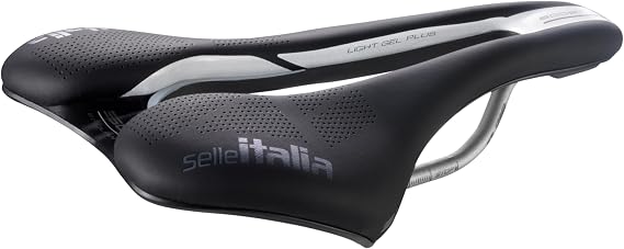 Selle Italia SLR Boost Endurance TI 316 Superflow Road Bike Gravel & Travel Bike Saddle Comfortable with Gel & Superflow Hole TI 316 Frame