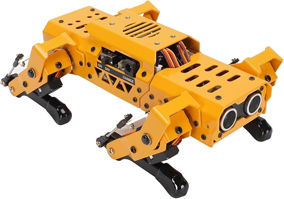 VBESTLIFE AI Robot Dog, Smart Quadruped Robot, Python & Scratch Programming, AI Visual Recognition, App Control, No Assembly Required