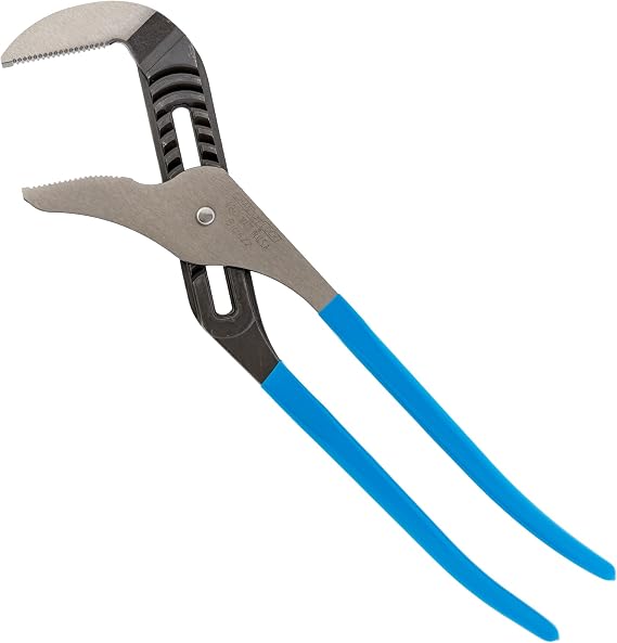 Channellock Tongue and Groove Pliers 480 BIGAZZ - Straight Jaw, 90 Teeth, Forged Steel - 20.25 in, 5.5 in Jaw