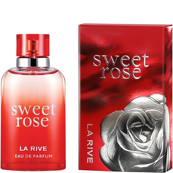 La Rive Sweet Rose by La Rive Eau De Parfum Spray 3 oz for Women