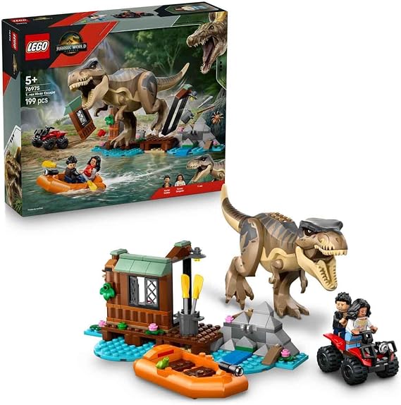 LEGO Jurassic World T. rex Nehir Kaçışı 76975
