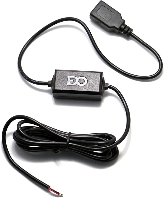 EDOTech USB-A Hardwired Cable Car Charger Kit