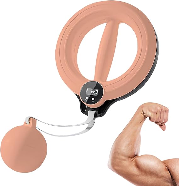 Chest and Arm Trainer 3 Modes LED Display Portable Exercise Fitness | 360 Rotating Forearm Trainer Chest Workout Device Home Gym Workout Accessories Upper Body for Men, Women, Home, Gym, Office,