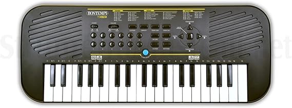 Bontempi - Keyboard, 15 3785, Black/White