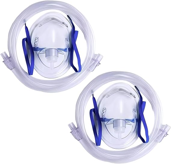 Portable Pet Oxygen Machine with Flexible Tube and Elastic Strap for Different Size Dogs and Cats, Veterinary Oxygen for Home and Clinics