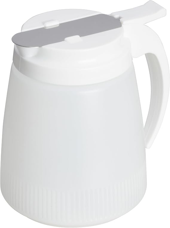 Winco PSUD-48 , Medium, White, Clear, 48 OZ, 1 Count (Pack of 1)