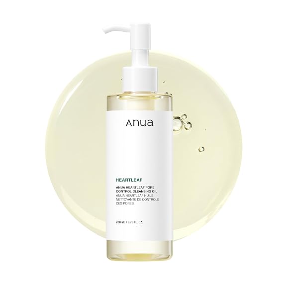 Anua Heartleaf Pore Control Cleansing Oil, Korean Skincare, 6.76 fl.oz