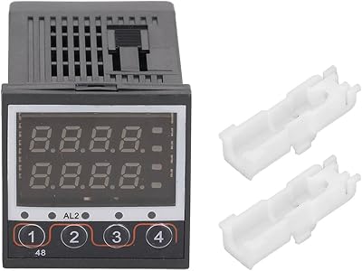 Marhynchus 4 Digit Timer Counter with Power Off Memory, Non Interference Sensor, Supports Preset Function, Digital Timer for Industrial Assembly Line, Classroom, Cooking
