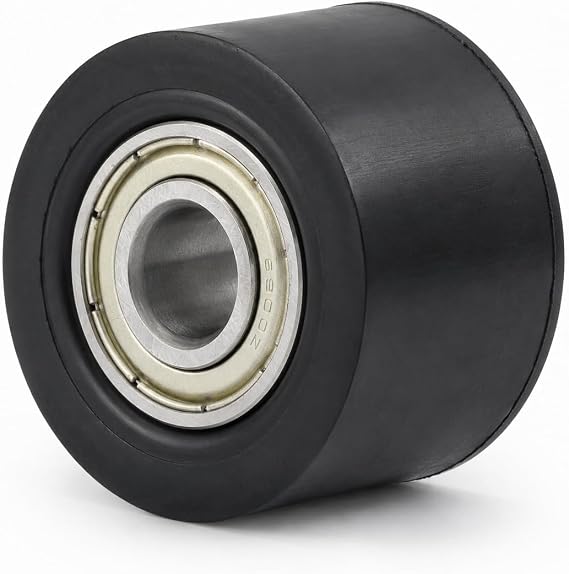 Chain Tensioner Pulley for Yozma in 10 E-Bike Dirt Bike | Durable Black tension Guide Roller Wheel idler for Electric e ride e-bike Parts Accessories 10mm 6900Z Bearing,