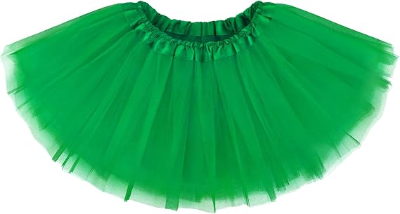 Green Tulle Tutus for Women - Adult Plus Size Halloween Skirts