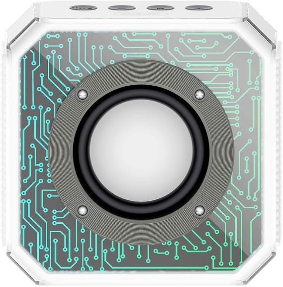 XO Bluetooth 5.3 Taşınabilir Hoparlör F60 – 3W Güç, 1200mAh Batarya, TWS Özelliği, FM Radyo, TF Kart Desteği 8 Saate Kadar Müzik Dinleme | Beyaz