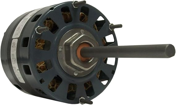 Fasco D150 5.0-Inch Direct Drive Blower Motor, 1/4 HP, 115 Volts, 1050 RPM, 3 Speed, 4.1 Amps, OAO Enclosure, Reversible Rotation, Sleeve Bearing