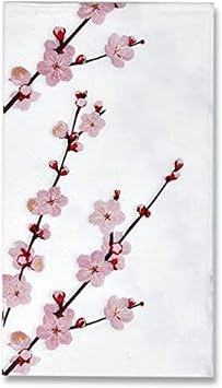 Gift Boutique Cherry Blossom Guest Napkins 100 Count Pink Sakura Floral Disposable Dinner Napkins for Wedding Baby Shower Tea Party Spring Decor Tablescape