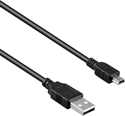 5ft USB Data Lead Cable Cord Compatible with Navman Mio Moov S300 S305 S400 S401 S501 S507 Sat Nav GPS